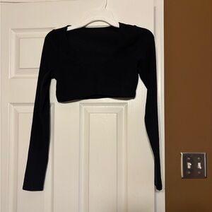 Alo Yoga Define Ribbed Long Sleeve Bra